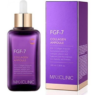 Антивікова ампула з колагеном та фактором росту MaxClinic FGF-7 Collagen Ampoule, 100 мл 8809653321195 фото