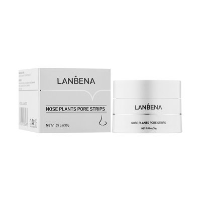 Маска для удаления черных точек LANBENA Nose Plants Pore Strips, 30 мл 6970470536283 фото