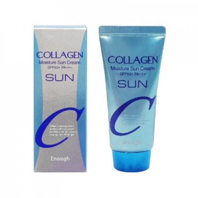 Зволожуючий сонцезахисний крем із колагеном Enough Collagen Moisture Sun Cream SPF50+ PA+++, 50 мл 8809605870245 фото
