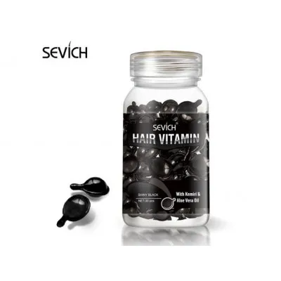 Капсули для волосся «Приголомшливий Блиск» Sevich Vitamin With Kemiri & Aloe Vera Oil, 30 капсул  kemirioil фото
