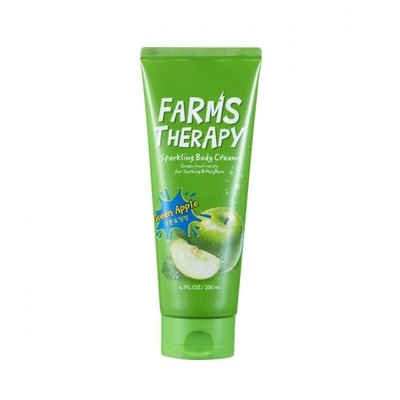 Крем для тіла Зелене яблуко Daeng Gi Meo Ri Farms Therapy Sparkling Body Cream Green Apple 200ml 8807779089142 фото