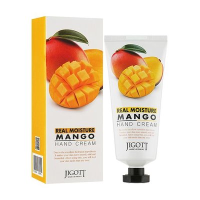 Увлажняющий крем для рук с экстрактом Манго Jigott Real Moisture Mango Hand Cream 8809541280795 фото