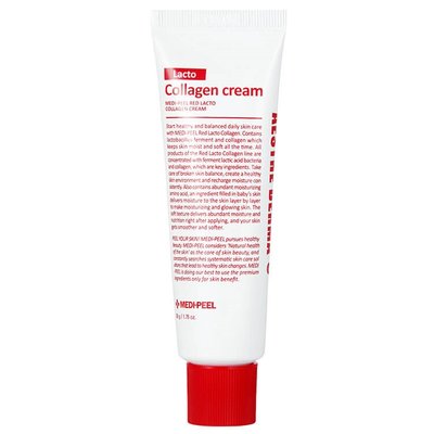 Зміцнюючий крем з колагеном і лактобактеріями Medi-Peel Red Lacto Collagen Cream 50 мл 8809409347158 фото
