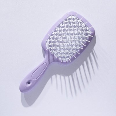 Расческа для волос Hollow Comb Superbrush Plus Violet+White 6258202012190vw фото