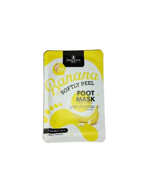 Пилинг-носки для педикюра Precious Banana Softly Peel Foot Mask 8859337603574 фото