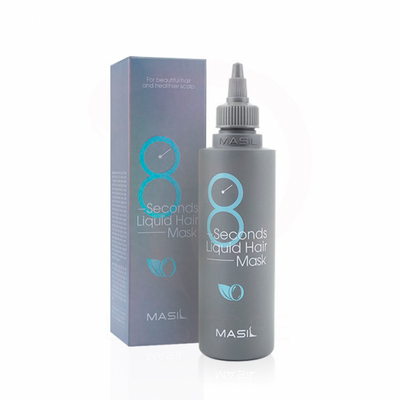 Маска для відновлення та об'єму волосся Masil 8 Seconds Liquid Hair Mask, 200мл 8809744060057 фото