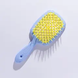 Гребінець для волосся Hollow Comb Superbrush Plus Violet+Yellow 6258202012190fy фото 1