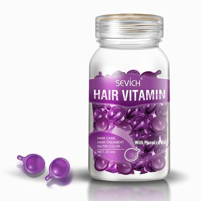 Капсули для волосся «СТОП-Пошкодження» Sevich Vitamin With Morocan Oil, 30 капсул moroccan фото
