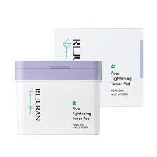 Ватні пілінг-диски з кислотами Rejuran Derma Healer Pore Tightening Toner Pad 60pcs 8806121403933 фото