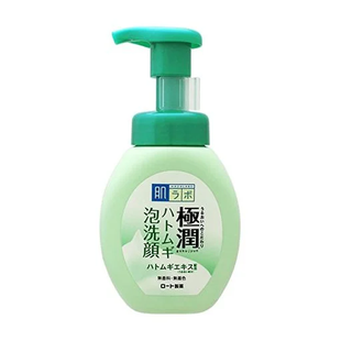 Лечебная пенка для жирной и проблемной кожи Hada Labo Gokujyun Hatomugi Foaming Face Wash, 160 мл 4987241145638 фото