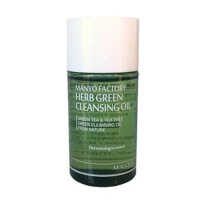 Гідрофільна олія з екстрактами трав Manyo Factory Herb Green Cleansing Oil, 25 мл 8809656961213 фото