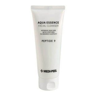 Увлажняющая пенка для умывания с пептидами Medi-Peel Peptide 9 Aqua Essence Facial Cleanser, 150 мл 8809409341392 фото