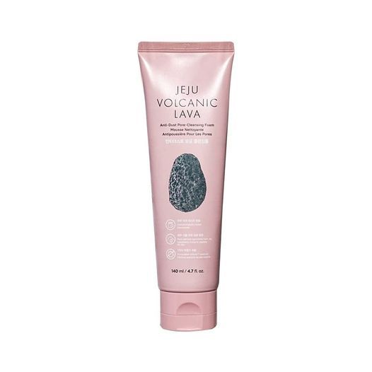 Пінка для вмивання The Face Shop Jeju Volcanic Lava Anti-Dust Pore Cleansing Foam з вулканічним попелом, 140 мл 8806182592218 фото