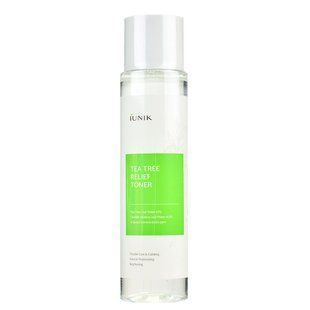 Успокаивающий тонер с экстрактом чайного дерева IUNIK Tea Tree Relief Toner 200 ml 8809728080194 фото
