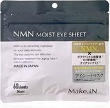 Омолоджуючі патчі з NMN для шкіри навколо очей Make.iN Moist Eye Sheet (60 шт/30 пар) 4573499131518 фото