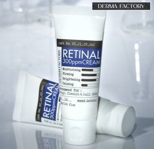 Зміцнювальний крем для сяйва шкіри з ретиналем 0,03% DERMA FACTORY Retinal 300ppm Cream 000707 фото