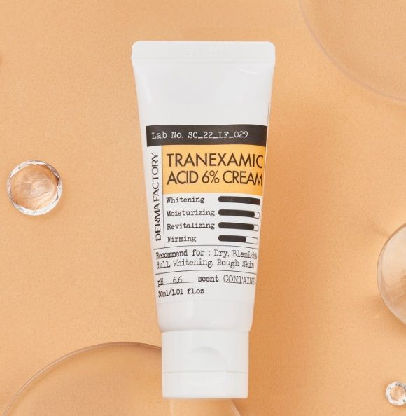 Крем для лица от пигментации и фотостарения Derma Factory Tranexamic Acid 6% Cream 000903 фото