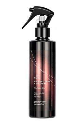 Термозащитный спрей с маслом марулы Bogenia Marula Oil Professional Hair Spray, 250 мл 4820249554258 фото