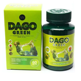 Dago green тайские капсулы для похудения и детокса &ndash; избавление от жировых ловушек, улучшение метаболизма 14057 фото