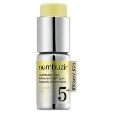 Осветляющая ампула Numbuzin No.5 Glutathione TXA Advanced Dark Spot Ampoule Concentrate 10 г + 0.7 г numb5txa фото
