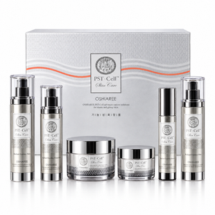 Премиальный антивозрастной набор со стволовыми клетками Oshiaree Pst Cell Skin Care 6pcs 6в1 OSH6 фото