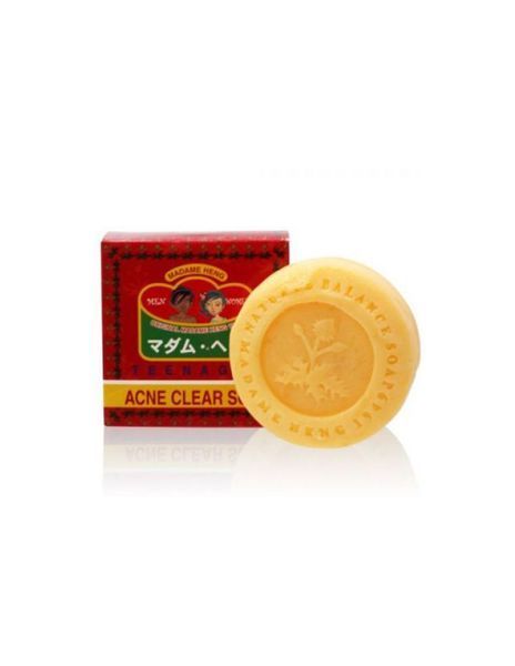 Тайське мило від прищів та акне, для лікування проблемної шкіри Madame Heng Acne Clear Soap 60596 фото