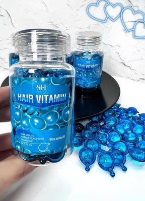 Зволожуючі капсули для відновлення волосся Sevich Hair Vitamin (Jojoba Oil) сині jojobaoil фото