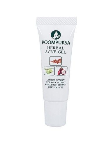 Средство от акне и прыщей – гель Poompuksa Herbal Acne Gel, 10 мл 8857098010600 фото