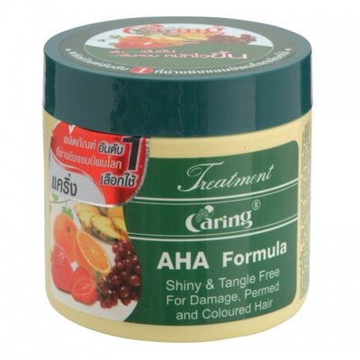 Маска для фарбованого волосся з AHA-формулою Саring Treatment AHA Formula, 250 мл 8852053016062 фото