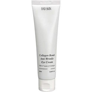 BAD SKIN COLLAGEN BOMB ANTI-WRINKLE EYE CREAM 90 ML КОЛАГЕНОВА БОМБА ПРОТИ ЗМОРШОК НАВКОЛО ОЧЕЙ 15564 фото