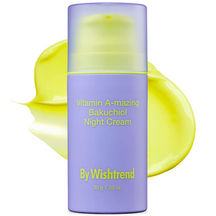 Ночной крем с бакучиолом и ретиналем By Wishtrend Vitamin A-mazing Bakuchiol Night Cream, 30 мл 8809572891328 фото