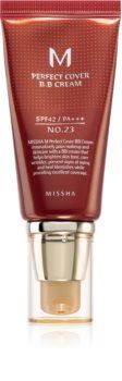 Увлажняющий BB крем с гиалуроновой кислотой Missha M Perfect Cover BB Cream SPF 42 PA+++ 23, 50 ml 8806333353736 фото