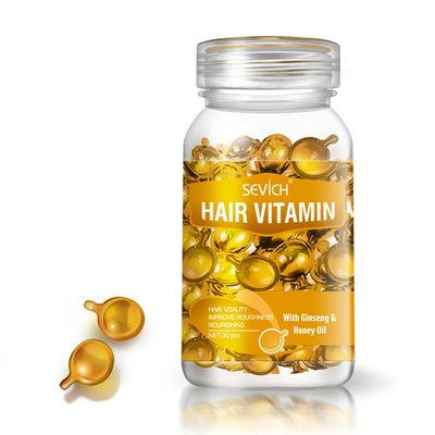 Капсулы для волос «Интенсивная терапия» Sevich Hair Vitamin With Ginseng & Honey Oil, 30 капсул ginseng+honey фото